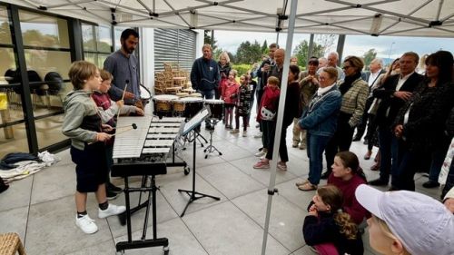 Inauguration du centre sportif