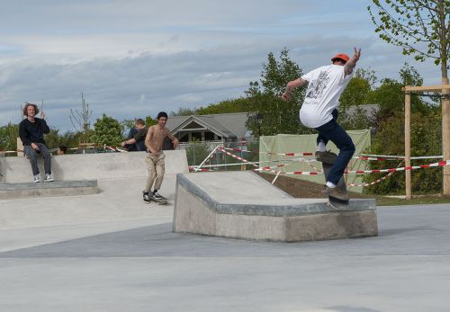 Inauguration du Skate-park et terrain de Basket 3×3