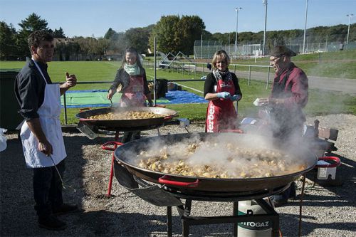 Inauguration des nouveaux courts de Tennis