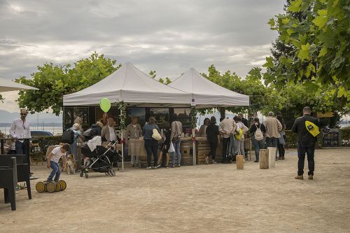 Stand de Terre Sainte à la Fête du District