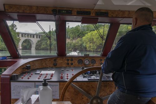 Sortie des aînés sur le Rhône